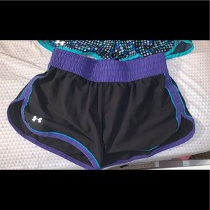 women’s under armor and nike shorts